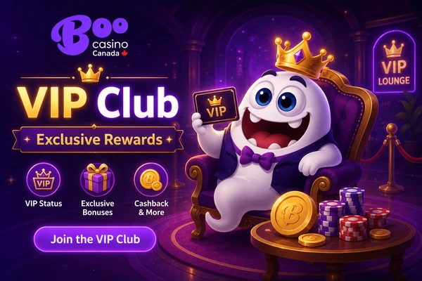 Boo Casino VIP Club — exclusive Canadian rewards and cashback